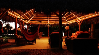 Interior Gazebo Lighting Photo